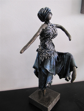 Dit is het eerste beeldje wat ik zelf met een workshop heb gemaakt in 2010
