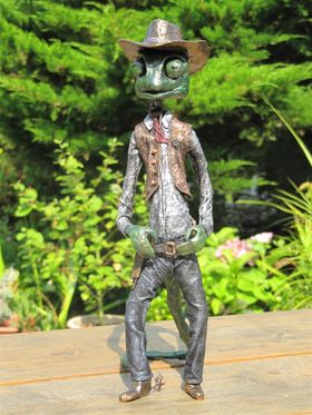 Het meest trots ben ik eigenlijk wel op Rango uit de gelijknamige tekenfilm , met de stem van Johnny Depp.