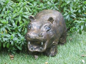 Happy Hippo, augustus 2015. Gemaakt als kado voor iemand die nijlpaardjes spaart.