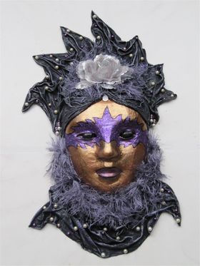 Kerstdecoratie masker