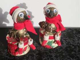 Vogel Kerst kadodoosjes