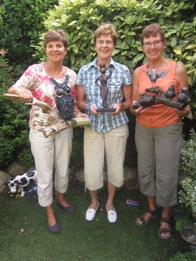 met Niesje, Mary en Loes