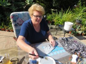 15 september 2018, workshop met Melinda.
