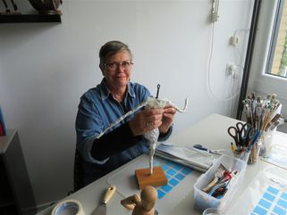 Met de workshop van 30 oktober maken Agnes en Ellie ook weer leuke beelden. Geweldig dat iedereen steeds zo enthousiast is.