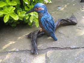 Het ijsvogeltje is ook goed gelukt he!