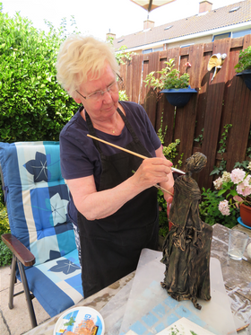 29 juli, workshop met José en Yvonne