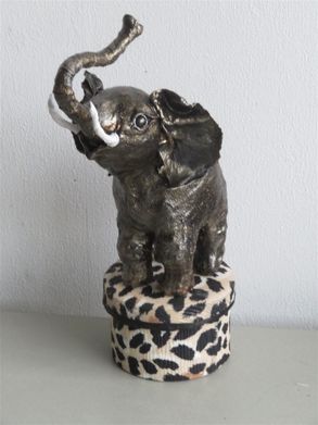 En een kleine variant : Kleinere Ollie op kadodoosje